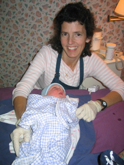 Regina, our amazing midwife